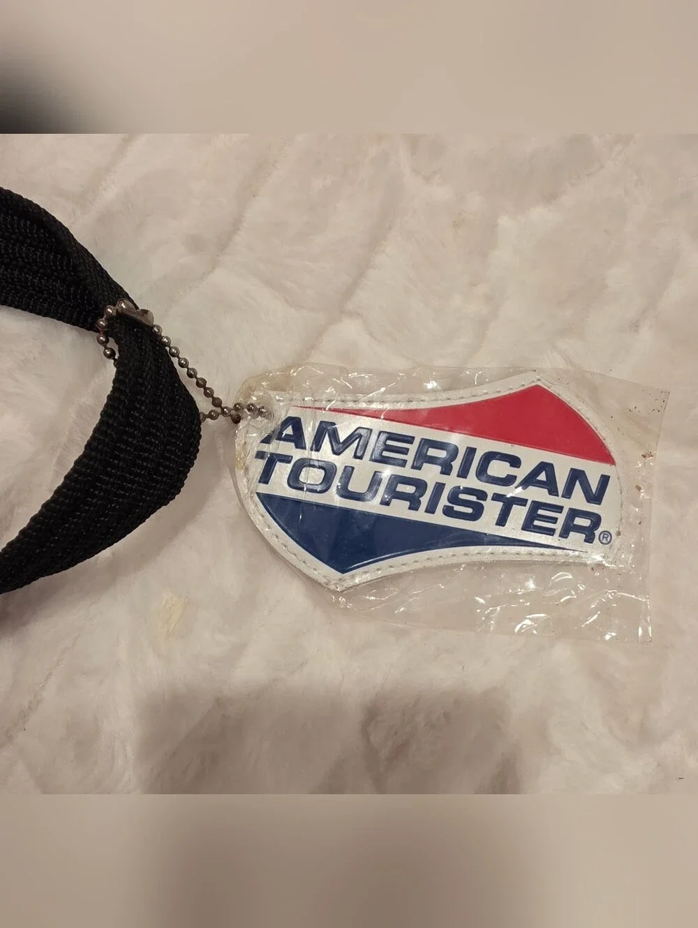 NWT Set of 2 Vintage Hanging American Tourister Toiletry Bags